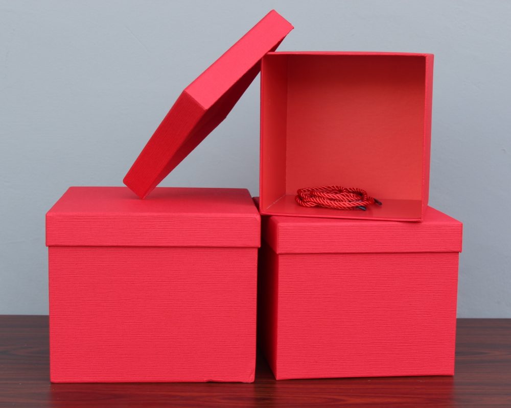 pop up cube gift box