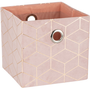 7.2 X 4.7 X 2.2 Multi-Purpose Rectangular Tin Box Container with Lid Ambesonne Abstract Geometry Metal Box Ivory Rose and Warm Taupe Ethnic Inspired Grunge Style Triangles Squares Pattern